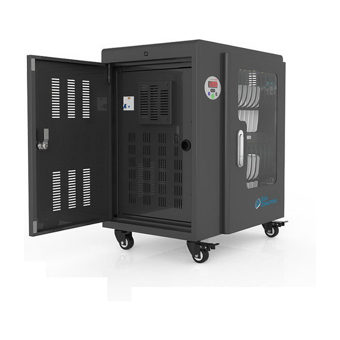 GoodConnections ANTARES T20 Tablet-Ladewagen con desinfección UVC Negro GoodConnections ANTARES T20 Tablet-Ladewagen con desinfección UVC Negro