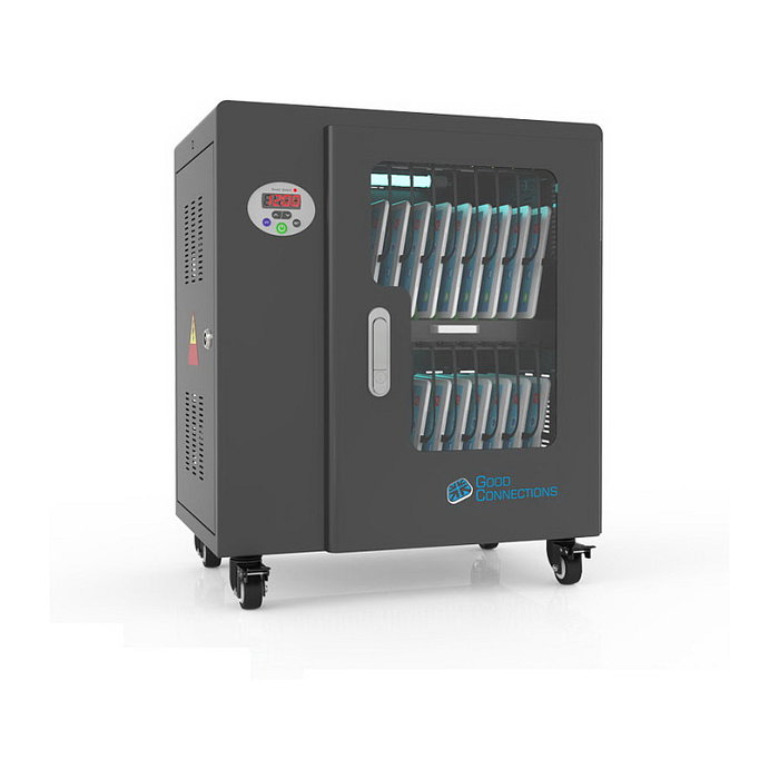 GoodConnections ANTARES T20 Tablet-Ladewagen con desinfección UVC Negro GoodConnections ANTARES T20 Tablet-Ladewagen con desinfección UVC Negro