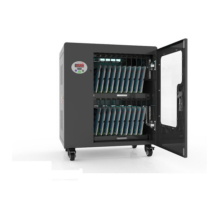GoodConnections ANTARES T20 Tablet-Ladewagen con desinfección UVC Negro GoodConnections ANTARES T20 Tablet-Ladewagen con desinfección UVC Negro