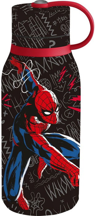 Spiderman Botella De Acero Inoxidable Aislada Para Niños 330 mL CZ11256 Spiderman Botella De Acero Inoxidable Aislada Para Niños 330 mL CZ11256