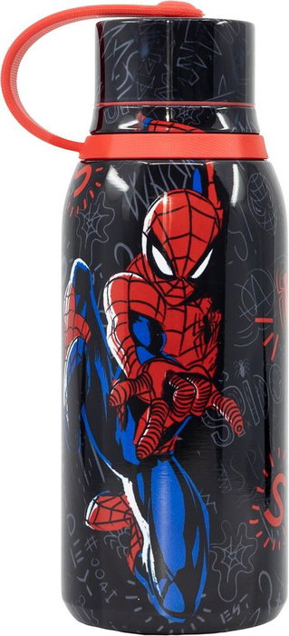 Spiderman Botella De Acero Inoxidable Aislada Para Niños 330 mL CZ11256 Spiderman Botella De Acero Inoxidable Aislada Para Niños 330 mL CZ11256