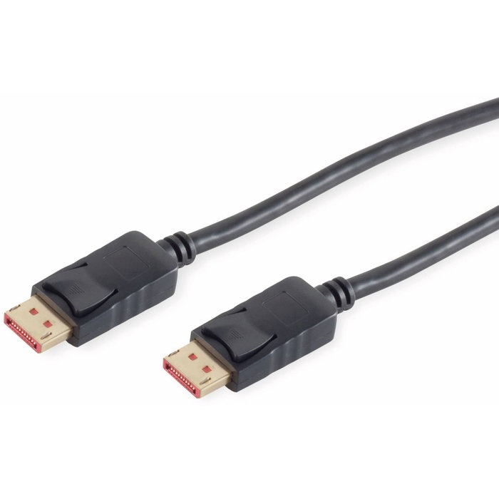 S-Impuls Cable DisplayPort 1.4 (ST-ST) 3m 8K Negro S-Impuls Cable DisplayPort 1.4 (ST-ST) 3m 8K Negro