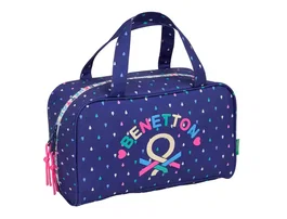 Neceser de Viaje Benetton Drop Multicolor 31 x 14 x 19 cm