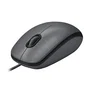 Logitech M100 Ratón Óptico USB Negro