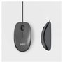 Logitech M100 Ratón Óptico USB Negro