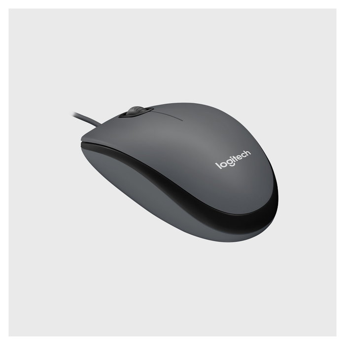 Logitech M100 Ratón Óptico USB Negro
