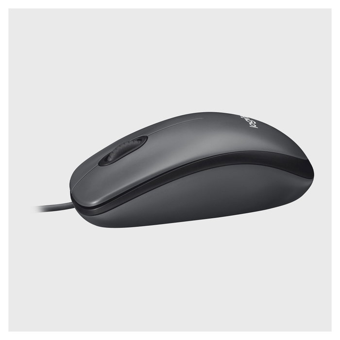 Logitech M100 Ratón Óptico USB Negro