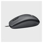 Logitech M100 Ratón Óptico USB Negro