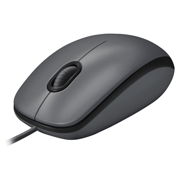 Logitech M100 Ratón Óptico USB Negro