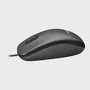 Logitech M100 Ratón Óptico USB Negro