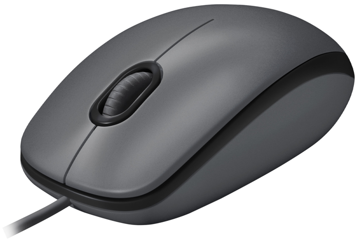 Logitech M100 Ratón Óptico USB Negro