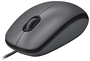 Logitech M100 Ratón Óptico USB Negro