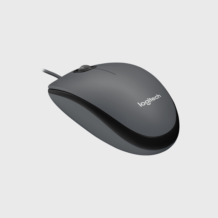 Logitech M100 Ratón Óptico USB Negro