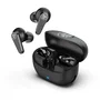 JLab Go Pods ANC Auriculares True Wireless Stereo (TWS) Bluetooth 5.4 con Reducción de Ruido Híbrida, Llamadas/Música, IP55, Estuche de Carga, Autonomía Hasta 26h, Color Negro