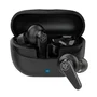 JLab Go Pods ANC Auriculares True Wireless Stereo (TWS) Bluetooth 5.4 con Reducción de Ruido Híbrida, Llamadas/Música, IP55, Estuche de Carga, Autonomía Hasta 26h, Color Negro