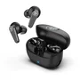 JLab Go Pods ANC Auriculares True Wireless Stereo (TWS) Bluetooth 5.4 con Reducción de Ruido Híbrida, Llamadas/Música, IP55, Estuche de Carga, Autonomía Hasta 26h, Color Negro