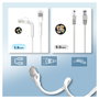 Extralink Patchcord LAN Cat.6A U/FTP 2m Blanco