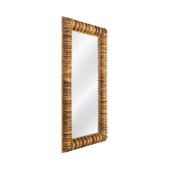 Espejo Madera de Mango Decoración 76,50 X 9 X 153,50 cm