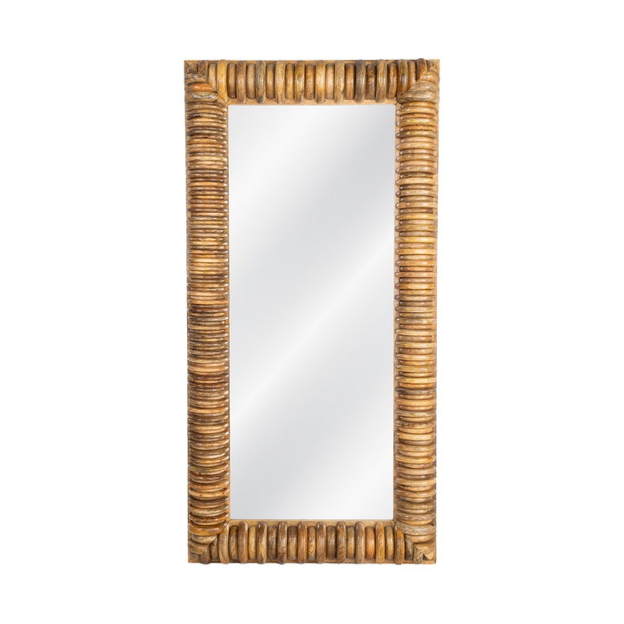 Espejo Madera de Mango Decoración 76,50 X 9 X 153,50 cm