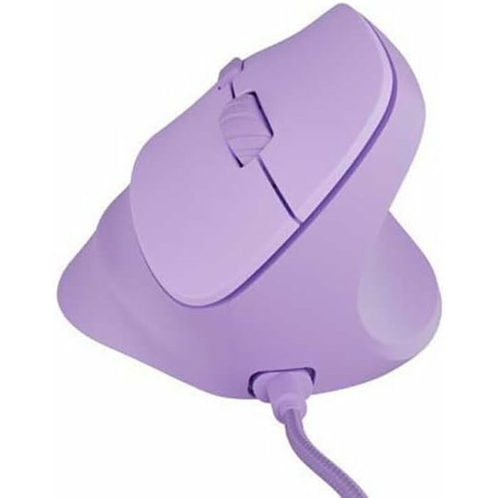 Natec Crake 2 Pro Ratón Vertical Púrpura 12800 DPI