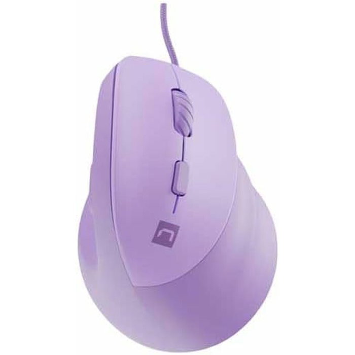Natec Crake 2 Pro Ratón Vertical Púrpura 12800 DPI