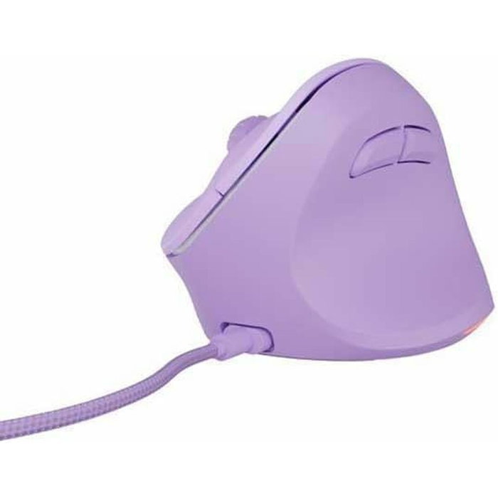 Natec Crake 2 Pro Ratón Vertical Púrpura 12800 DPI