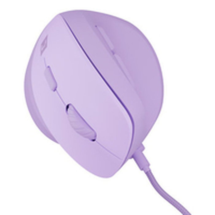Natec Crake 2 Pro Ratón Vertical Púrpura 12800 DPI