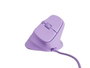 Natec Crake 2 Pro Ratón Vertical Cableado Óptico 12800 DPI 6 Botones Púrpura