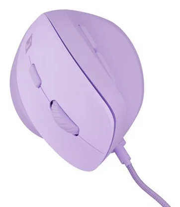 Natec Crake 2 Pro Ratón Vertical Ergonómico Púrpura 12800 DPI Natec Crake 2 Pro Ratón Vertical Ergonómico Púrpura 12800 DPI