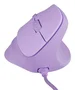 Natec Crake 2 Pro Ratón Vertical Ergonómico Púrpura 12800 DPI