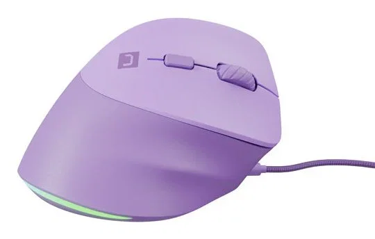 Natec Crake 2 Pro Ratón Vertical Ergonómico Púrpura 12800 DPI Natec Crake 2 Pro Ratón Vertical Ergonómico Púrpura 12800 DPI