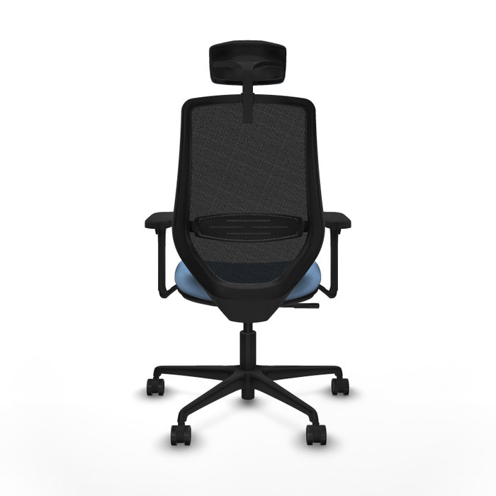 PIQUERAS Y CRESPO Silla de oficina Mardos con mecanismo Sincro, Azul cielo y Negro PIQUERAS Y CRESPO Silla de oficina Mardos con mecanismo Sincro, Azul cielo y Negro