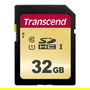 Transcend SDCX500S 64GB Tarjeta SDXC Clase 10 UHS-I U3 V30 Velocidad 95/60 MB/s