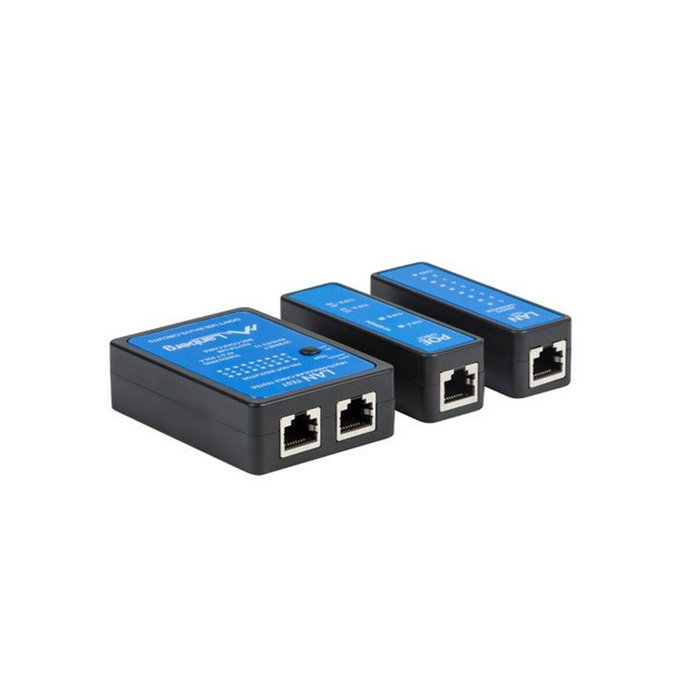 Lanberg NT-0404 Comprobador de cables de red y alimentación PoE