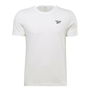 Camiseta de Manga Corta Hombre Reebok Identity Left Chest Logo Blanco