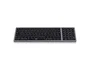 TNB iClick Teclado Bluetooth Recargable Ultradelgado Gris
