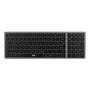TNB iClick Teclado Bluetooth Recargable Ultradelgado Gris