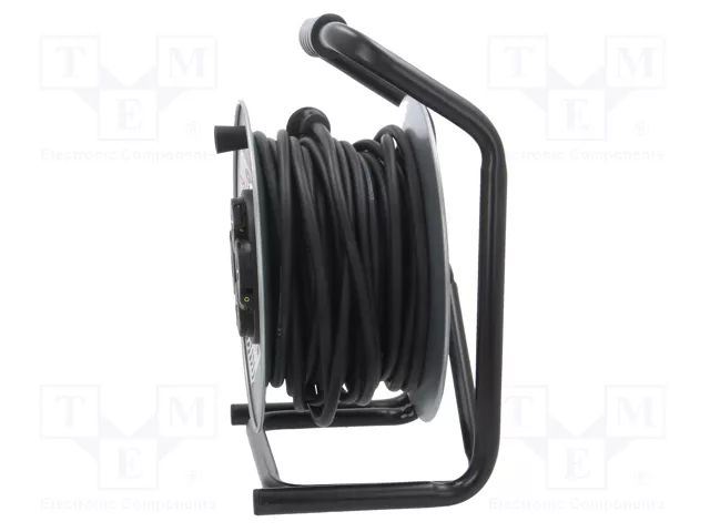 JONEX Prolongador de alimentación H07RN-F 3G2,5mm2 25m negro
