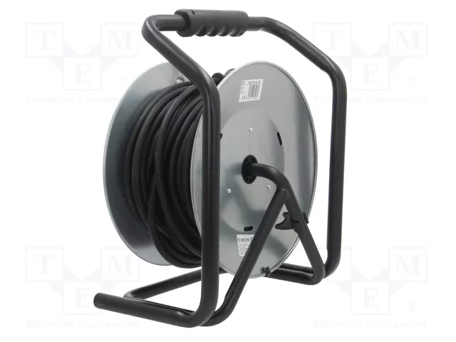 JONEX Prolongador de alimentación H07RN-F 3G2,5mm2 25m negro