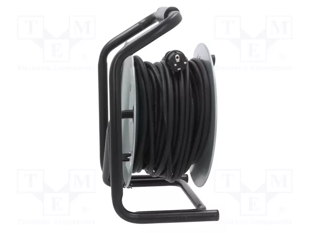 JONEX Prolongador de alimentación H07RN-F 3G2,5mm2 25m negro
