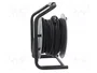 JONEX Prolongador de alimentación H07RN-F 3G2,5mm2 25m negro