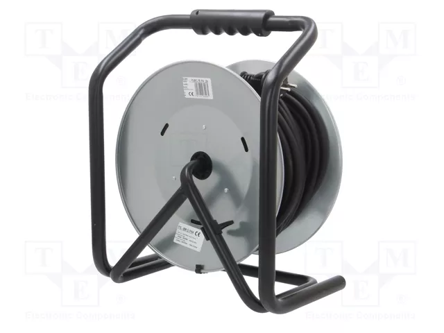 JONEX Prolongador de alimentación H07RN-F 3G2,5mm2 25m negro