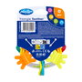 Playgro Mordedor Triangular 4184209 con Paletas Giratorias y Cuentas Sonoras, 3 Meses+