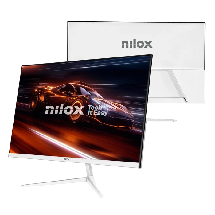 Nilox NXM24FHD2001 Monitor 24 pulgadas IPS Full HD 200Hz 1ms 250cd/m² VESA 75x75 Blanco
