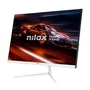 Nilox NXM24FHD2001 - Monitor Gaming 24" IPS Full HD 200Hz 1ms, Blanco, con HDMI y DisplayPort, Montaje VESA 75x75