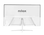 Nilox NXM24FHD2001 - Monitor Gaming 24" IPS Full HD 200Hz 1ms, Blanco, con HDMI y DisplayPort, Montaje VESA 75x75