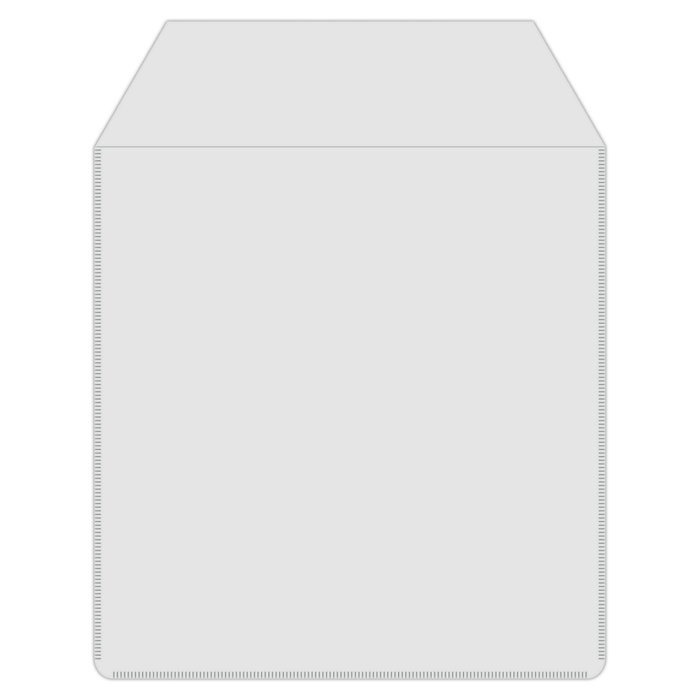 MEDIARANGE Fundas para 2 CD/DVD transparentes (Pack de 50) mantha-color: transparente