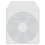 MEDIARANGE Fundas para 2 CD/DVD transparentes (Pack de 50) mantha-color: transparente