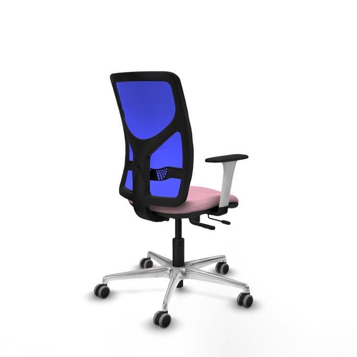 PIQUERAS Y CRESPO Silla de oficina Motilla con mecanismo Sincro/Traslack Rosa y Azul PIQUERAS Y CRESPO Silla de oficina Motilla con mecanismo Sincro/Traslack Rosa y Azul