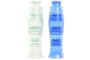 DKD Home Decor Set de 4 Vasos de Cristal Hangzhou Design 26a con Relieve de Pez, Colores Surtidos